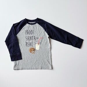 🎄 Gymboree Holiday Long Sleeve Raglan Tee